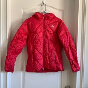 ACG hot pink ski puffer jacket.